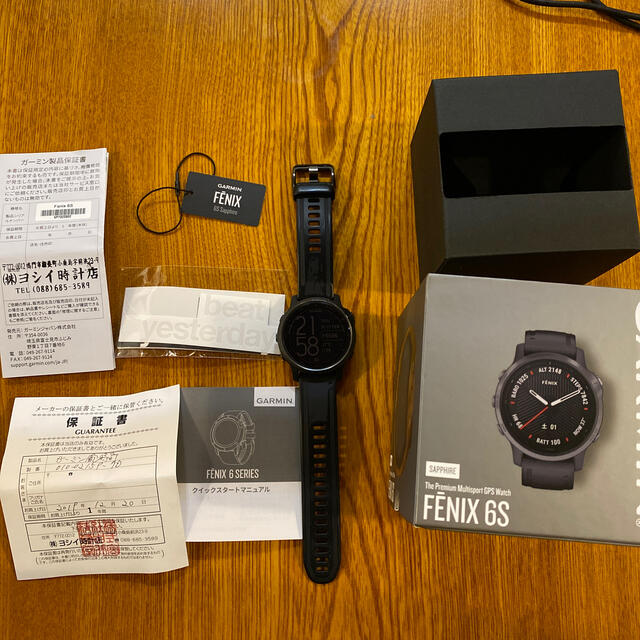 美品！ Garmin FENIX 6S SAPPHIRE ガーミン 腕時計