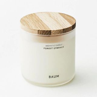 シセイドウ(SHISEIDO (資生堂))の【専用】BAUM アロマティック　キャンドル　フォレスト　エンブレイス　ポーチ付(キャンドル)