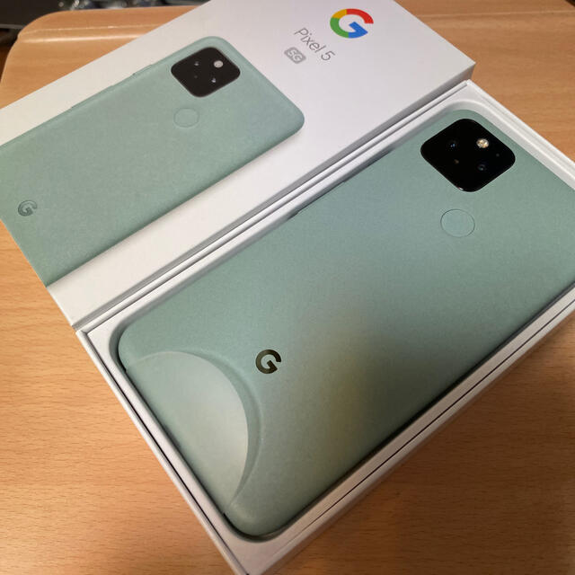 【新品未使用】Google pixel 5 緑 5G SIMフリー 128GB