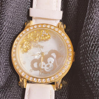 ダッフィー(ダッフィー)の香港ディズニーランド限定ダッフィー腕時計QZ電池切シェリーメイステラルーミッキー(腕時計)