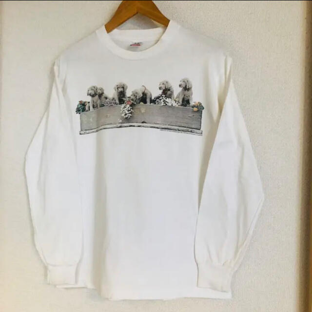 ウィリアムウェグマン William Wegman ロングスリーブTシャツ M 専門