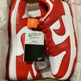 ナイキ(NIKE)の24cm NIKE DUNK LOW SP UNIVERSITY RED(スニーカー)