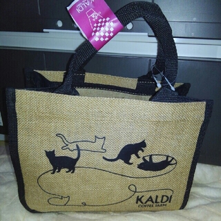カルディ(KALDI)のKALDI カルディ　猫の日　バッグ(トートバッグ)