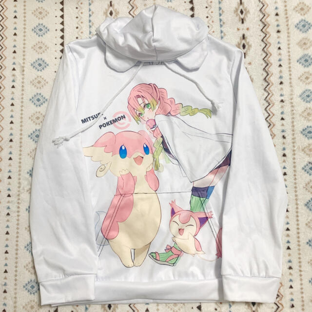 鬼滅の刃 ポケモンコラボ パーカー 蜜璃の通販 by くらげ's shop 鬼滅の刃 ポケモンコラボ パーカー 蜜璃の通販 by くらげ's shop