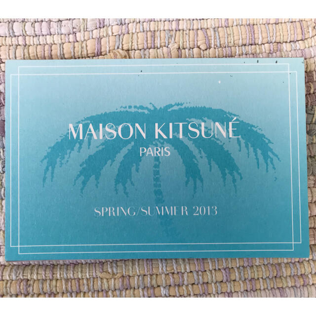 お取り寄せ】 ♡ メゾンキツネ MAISON KITSUNE♡非売品 ポストカード ...