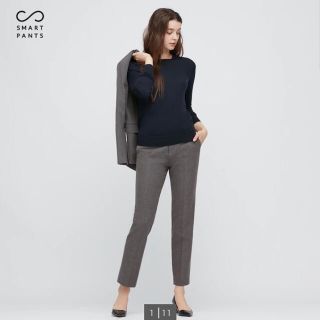 ユニクロ(UNIQLO)のヒートテックスマートスリムストレートパンツ 標準丈(その他)