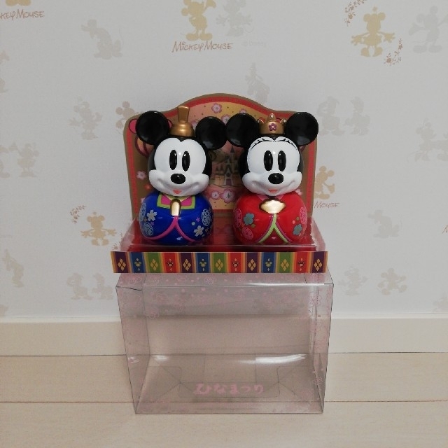 Disney(ディズニー)の東京ディズニーリゾート　ミッキー＆ミニー　ひなまつり エンタメ/ホビーのおもちゃ/ぬいぐるみ(キャラクターグッズ)の商品写真