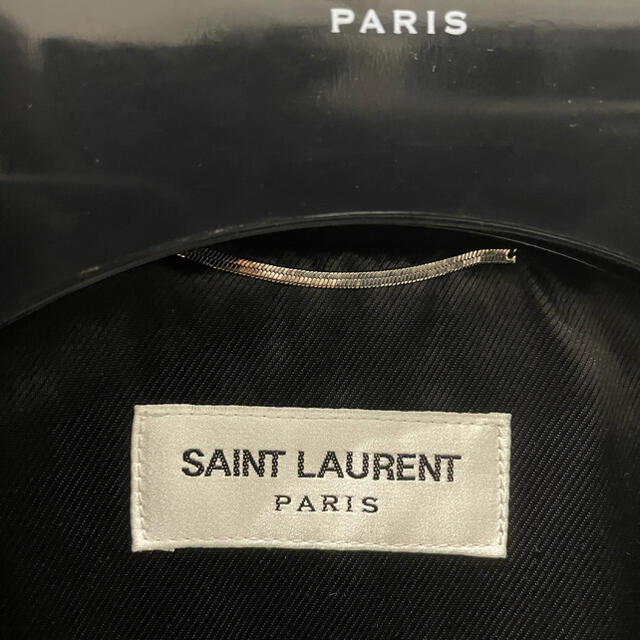 Saint Laurent(サンローラン)のSaint Laurent L01ライダースジャケットスエード、エディ期 メンズのジャケット/アウター(ライダースジャケット)の商品写真