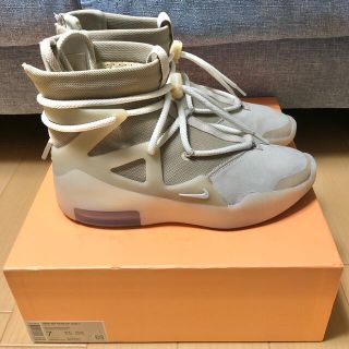 ナイキ(NIKE)のAIR FEAR OF GOD 1 OATMEAL(スニーカー)