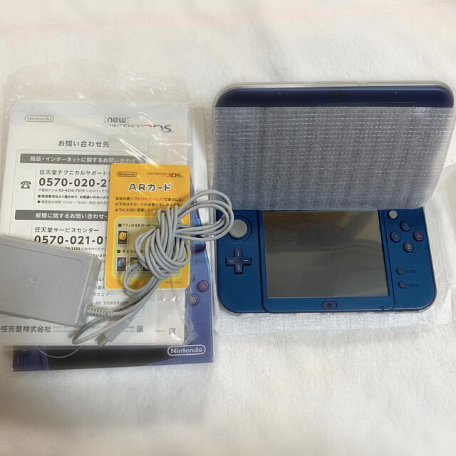 3DSLL【美品】3DS LL NEW ニンテンドー 本体 メタリックブルー
