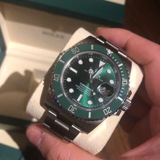 ロレックス(ROLEX)のたわし様専用 ロレックス 116610lv 新ギャラ グリーンサブ 付属品完備(腕時計(アナログ))