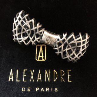 アレクサンドルドゥパリ(Alexandre de Paris)の新品　アレクサンドルドゥパリ  バレッタ　6㎝(バレッタ/ヘアクリップ)