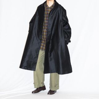 コモリ(COMOLI)のOUTIL L'ECHOPPE 別注 MANTEAU UZES COATウティ(ステンカラーコート)