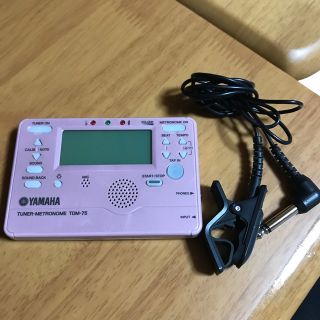 ヤマハ(ヤマハ)のYAMAHA チューナーメトロノーム TDM-75 マイク付き(その他)