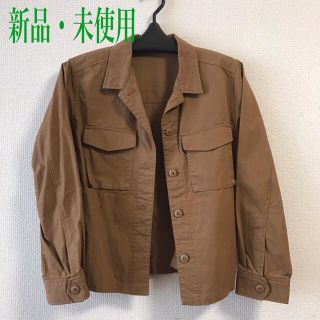 ユニクロ(UNIQLO)の【新品・未使用】ユニクロ ミニタリージャケット(ミリタリージャケット)