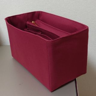 ハンドメイド　帆布のバッグインバッグ(バッグ)