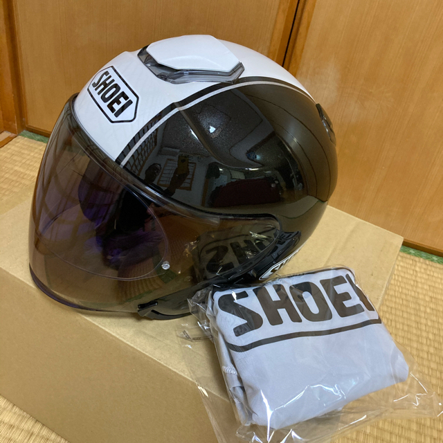 自動車/バイク【美品】SHOEI J-CRUISE サイズXL(61cm)