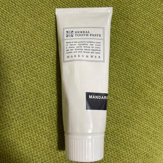 マークスアンドウェブ(MARKS&WEB)のMARKS & WEB ハーバルトュースペーストMA  120g(歯磨き粉)