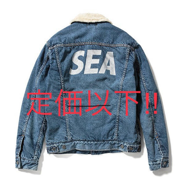 Supreme(シュプリーム)の【新品】WIND AND SEA × MINEDENIM デニムボアジャケット メンズのジャケット/アウター(Gジャン/デニムジャケット)の商品写真