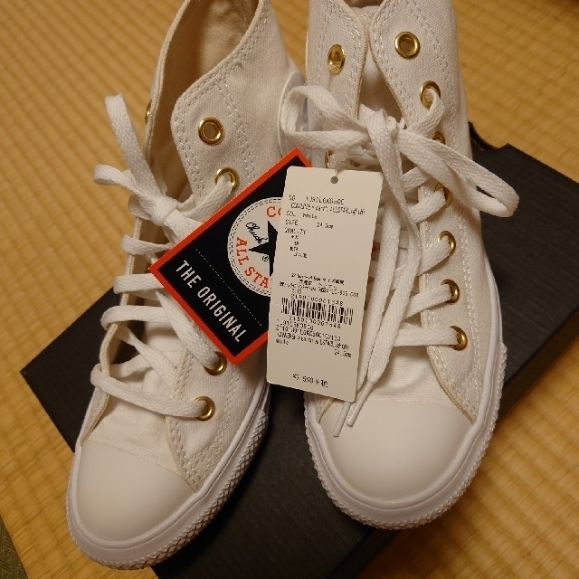 CONVERSE - CONVERSE✕earth music&ecology オールスター 白24の通販 ...