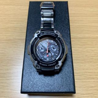 ジーショック(G-SHOCK)のG-SHOCK MT-G 電波ソーラー MTG-1000-1AJF レア 美品(腕時計(アナログ))