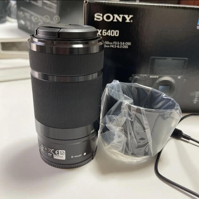 SONY(ソニー)のSONY α6400ダブルズームレンズキット スマホ/家電/カメラのカメラ(ミラーレス一眼)の商品写真