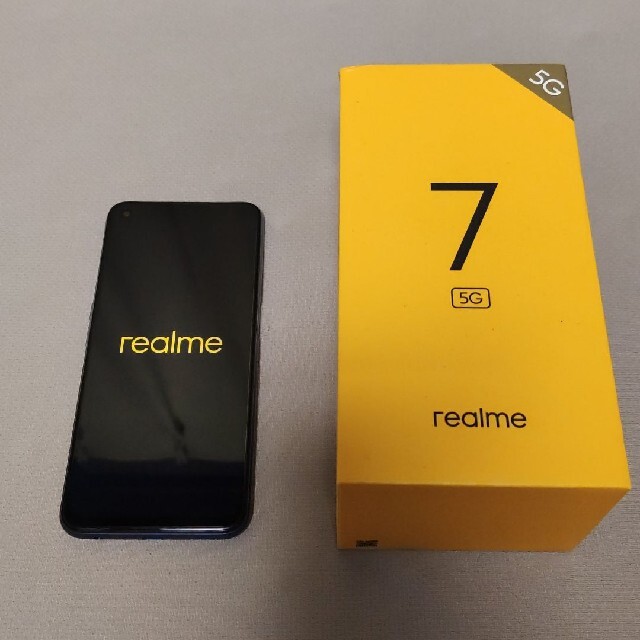 新品未開封　Realme 7 5G