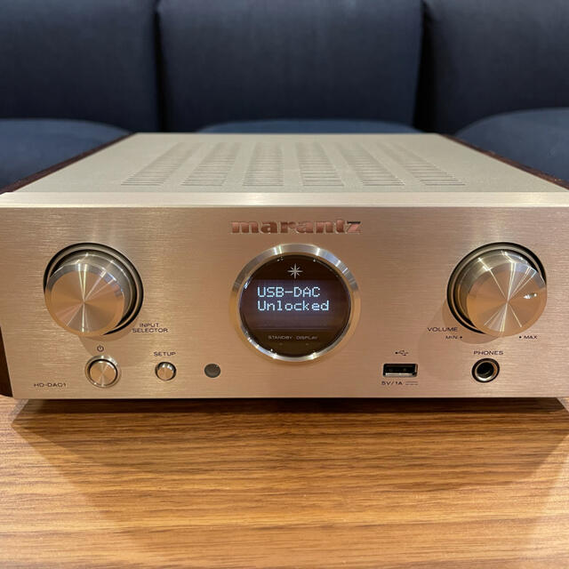 ※期間限定値下げ‼︎   Marantz  HD-DAC1   USB-DAC スマホ/家電/カメラのオーディオ機器(アンプ)の商品写真