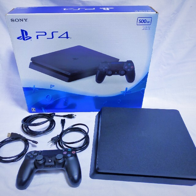 PlayStation4(プレイステーション4)のSONY PlayStation4 本体 CUH-2000AB01 エンタメ/ホビーのゲームソフト/ゲーム機本体(家庭用ゲーム機本体)の商品写真