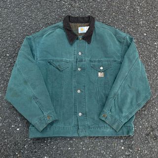 カーハート(carhartt)のcarhartt カーハート ダックジャケット 裏地ブランケット XL(カバーオール)