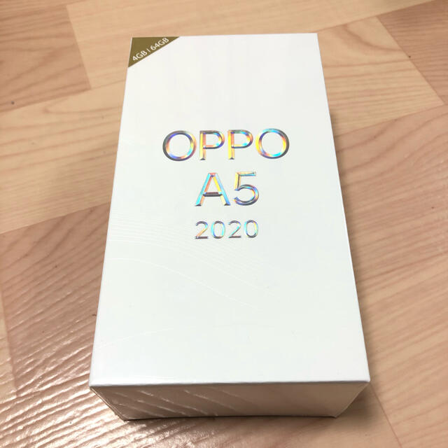 新品未使用品　OPPO A5 2020 SIMフリー　グリーン