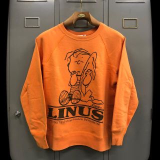 ピーナッツ(PEANUTS)のPEANUTS OFFICIAL 90's LINUS Crewneck(スウェット)