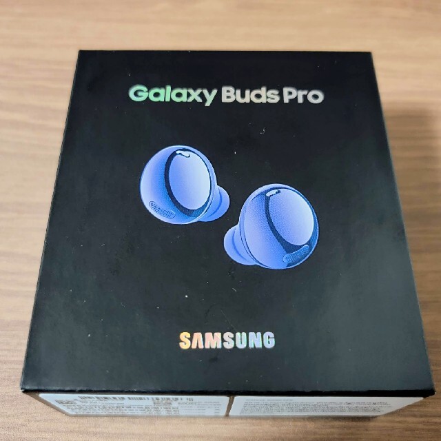 Galaxy(ギャラクシー)のGalaxy buds pro（SM-R190） バイオレット スマホ/家電/カメラのオーディオ機器(ヘッドフォン/イヤフォン)の商品写真