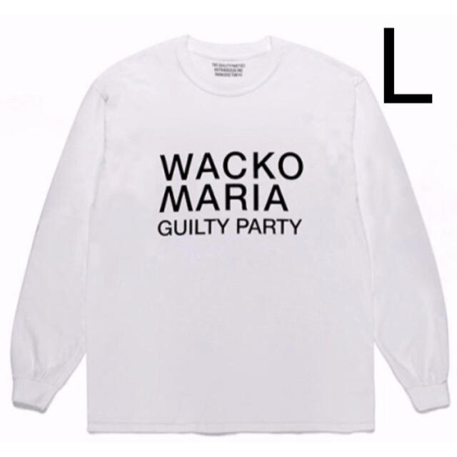 WACKO MARIA(ワコマリア)のLサイズ wackomaria ロンT 白 メンズのトップス(Tシャツ/カットソー(七分/長袖))の商品写真