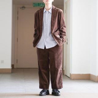 【美品】LENO コーデュロイセットアップ　19AW