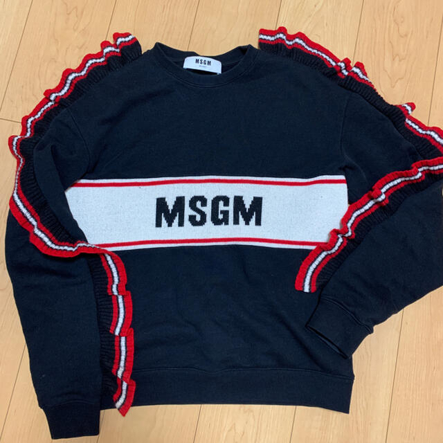 MSGM(エムエスジイエム)のmsgm スウェット　ロゴスウェット レディースのトップス(トレーナー/スウェット)の商品写真