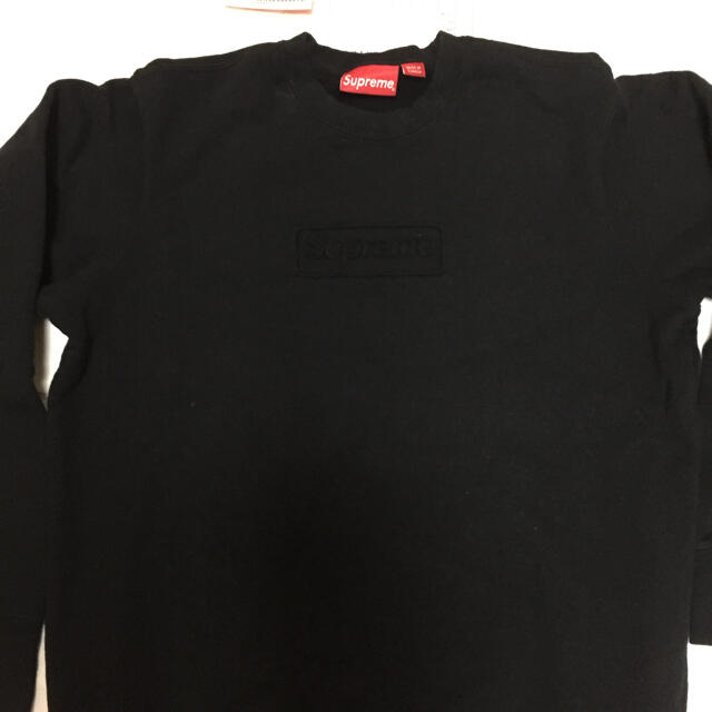 （新品未使用）Supreme BoxLogo  cutoff Crewneck