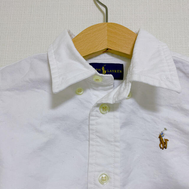 Ralph Lauren - ラルフローレン 白シャツ 85cmの通販 by shop|ラルフ ...