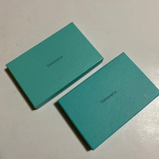 ティファニー(Tiffany & Co.)のティファニー　ブルーボックス　空箱2個セット(その他)