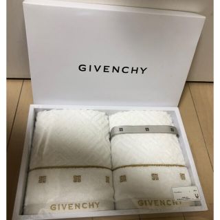 ジバンシィ(GIVENCHY)の【未使用】GIVENCHY(ジバンシイ) ゲストタオル2枚(タオル/バス用品)