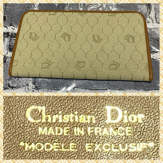 Dior(ディオール)のDIOR ハニカム オーガナイザー　パスポートケース 通帳ケース カード入れ レディースのファッション小物(パスケース/IDカードホルダー)の商品写真