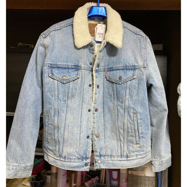 Levi's(リーバイス)のリーバイス　ボアデニムジャケット レディースのジャケット/アウター(Gジャン/デニムジャケット)の商品写真