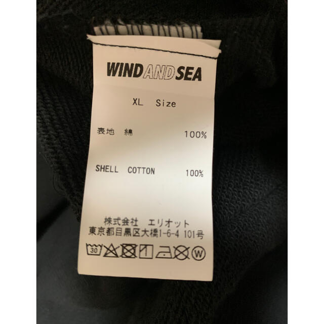 wind and sea god selection パーカー XL