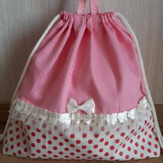 体操服袋★お着替え袋★巾着◆ハンドメイド(体操着入れ)