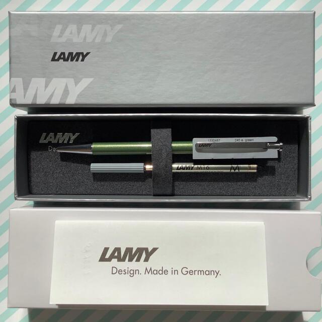LAMY(ラミー)のLAMY ST L245 Ballpoint E.Green +替芯１本 インテリア/住まい/日用品の文房具(ペン/マーカー)の商品写真