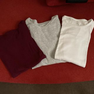 ギャップ(GAP)のGap レディース　トップス3点セット(Tシャツ(長袖/七分))