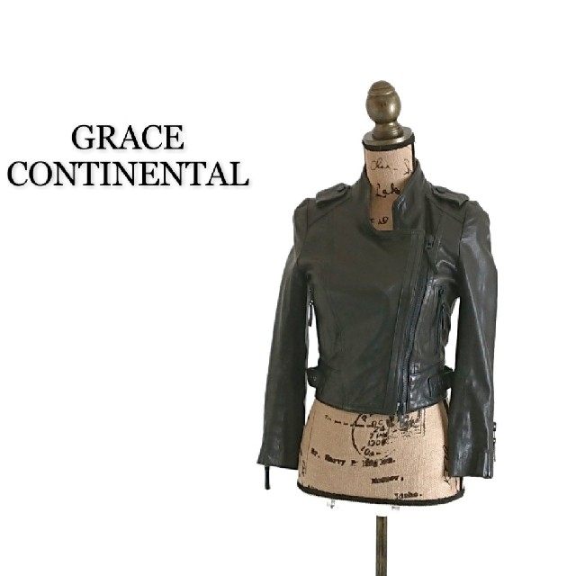 GRACE CONTINENTALグレースコンチネンタル ライダースジャケットライダースジャケット