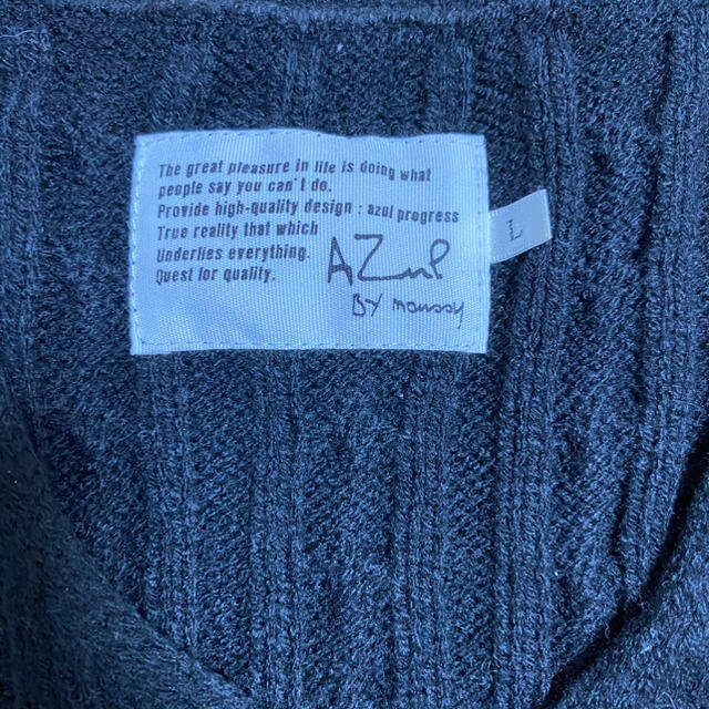 AZUL by moussy(アズールバイマウジー)のmoussy セーター メンズのトップス(ニット/セーター)の商品写真