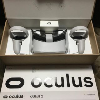 Oculus Quest2 64GB ［美品］ヘッドバンド&イヤホン付(家庭用ゲーム機本体)