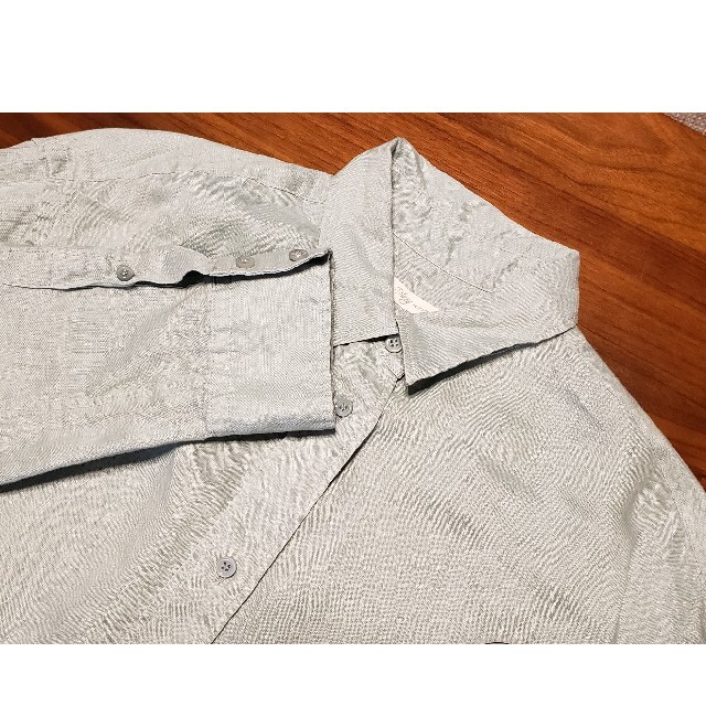 Plage(プラージュ)のplage　Linen Flared ワンピース　グリーン レディースのワンピース(ロングワンピース/マキシワンピース)の商品写真